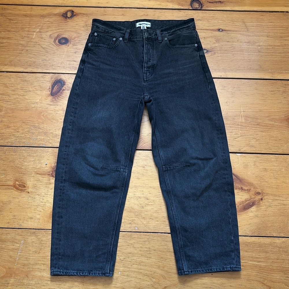 Madewell barrel leg jeans size 27